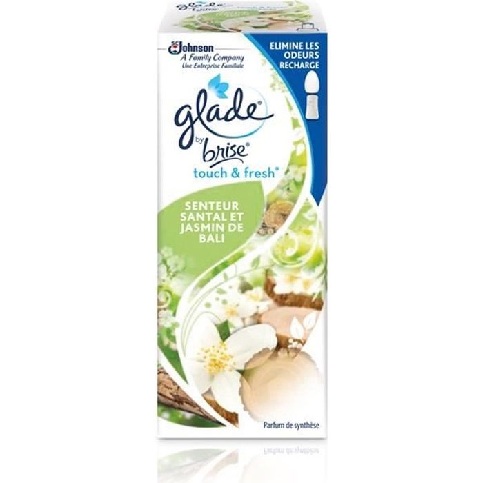 GLADE BY BRISE Recharge senteur santal & jasmin de bali