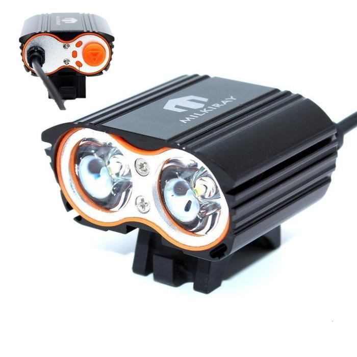 Phare De Vélo Rétro, Lumiere Velos 3 LED Super Lumineuse