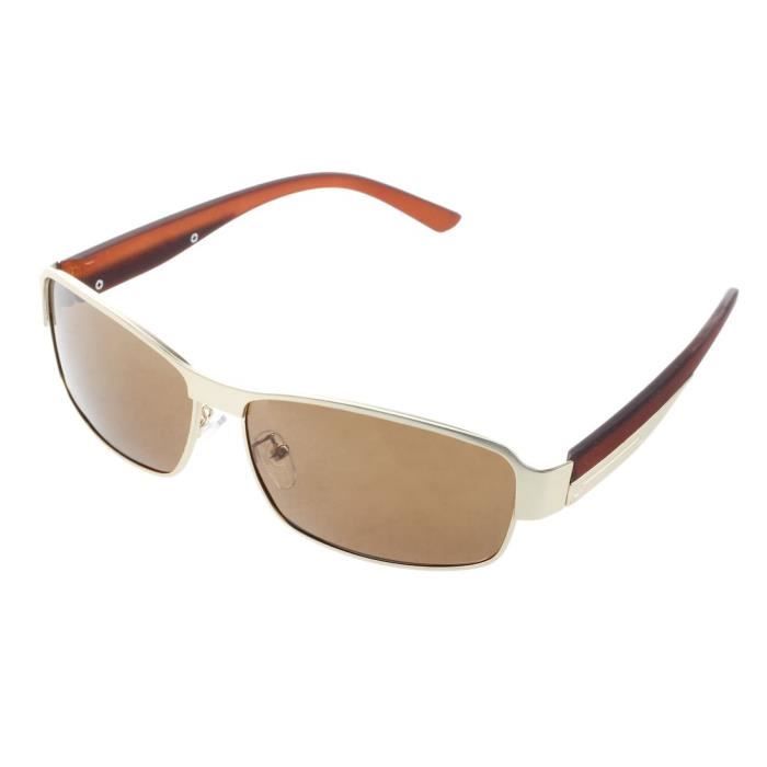 Plein Mode Hommes Lunettes Polarises De Or Conduite Sports Air Verres Soleil POZlwkuXiT