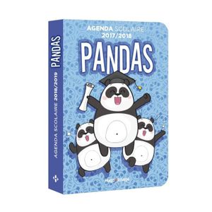 agenda organiseur agenda scolaire 2018 2019 panda - agenda scolaire fortnite