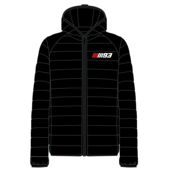 GP MOTORS Doudoune Marc Marquez MM93 - Homme - Noir