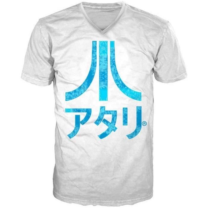 T-shirt Atari Blanc