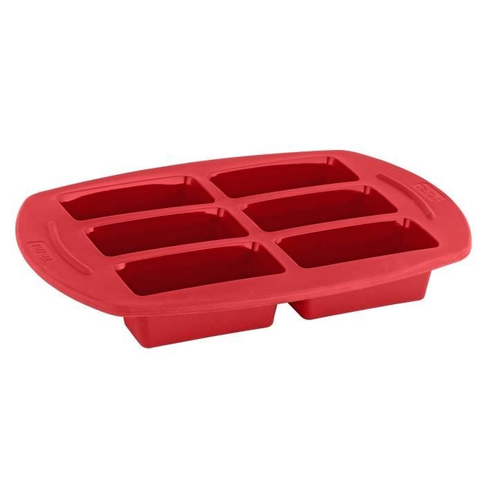 TEFAL J4092313 PROFLEX Moule à 6 mini cakes