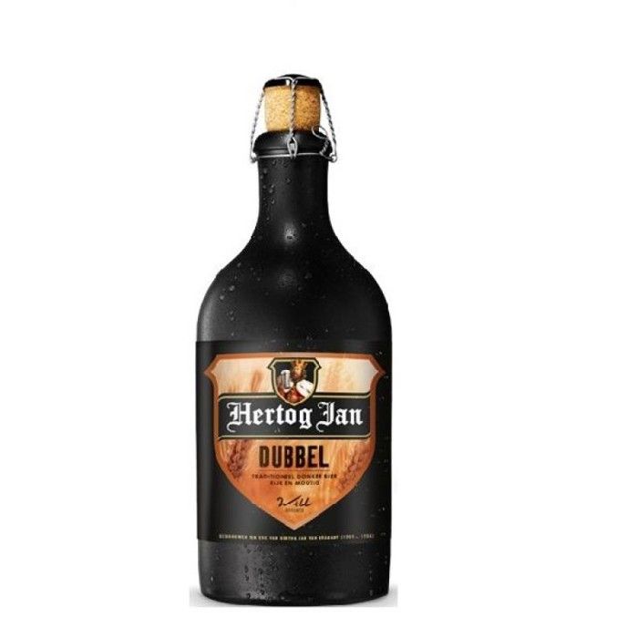 Bouteille de 50cl de bière brune marque Hertog Jan   Achat / Vente