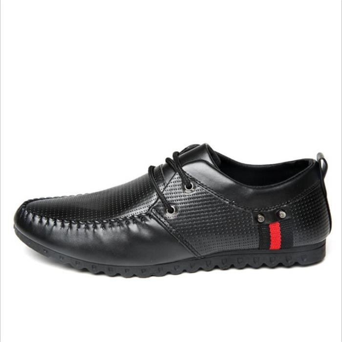 Taille 2017 Moccasin Qualité Chaussures Plus 44 Confortable Moccasins Marque De Supérieure Homme 39 Cuir Luxe RxH1wqx7