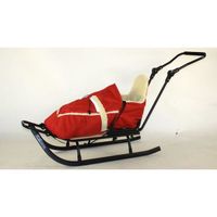 BOBSLEIGH LUGE LUXUEUSE BOIS ET METAL AVEC SA CHANCELIERE BOBSLEIGH LUGE LUXUEUSE BOIS ET METAL AVEC SA CHANCELIERE
