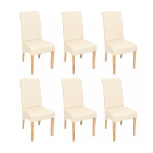 Chaise Vente Achat Pas Creme Simili Cuir Cher pLqUVzMGS