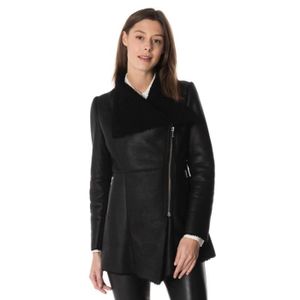 Achat Mouton Femme Pas Vente Veste Cher Retourne 7Sfwtxqnn5