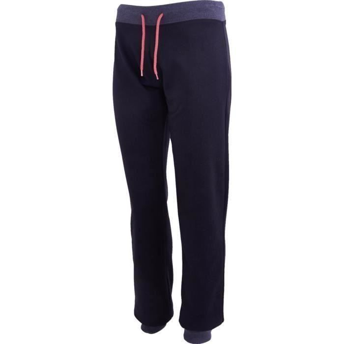 SOFTWR Pantalon Basic - Enfant Fille - Noir