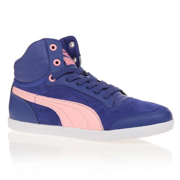 PUMA Baskets Glyde Court - Enfant - Mixte - Bleu