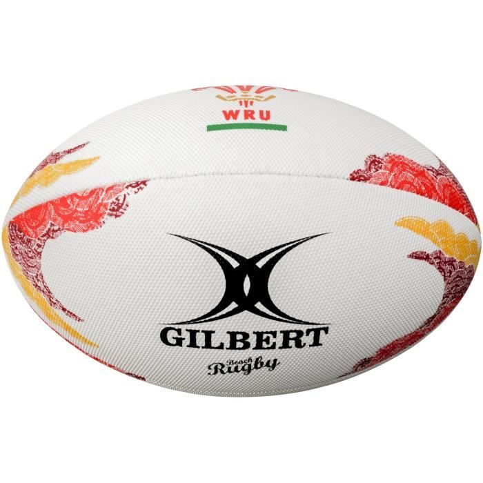 GILBERT Ballon de Beach rugby - Pays de Galles - Taille 4