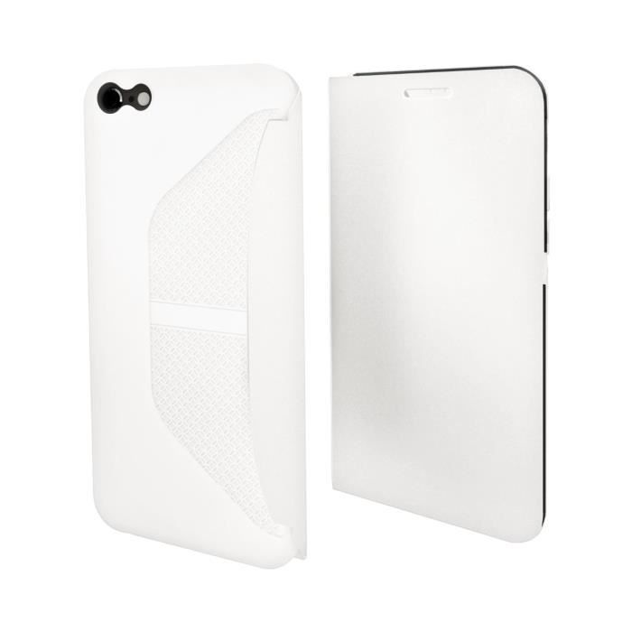 MUVIT Etui Easy Folio Blanc Pour Apple Iphone 6+-6s+