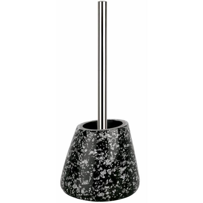 SPIRELLA Porte balai WC Etna - 37 x 15,5 x 12,5cm - Noir