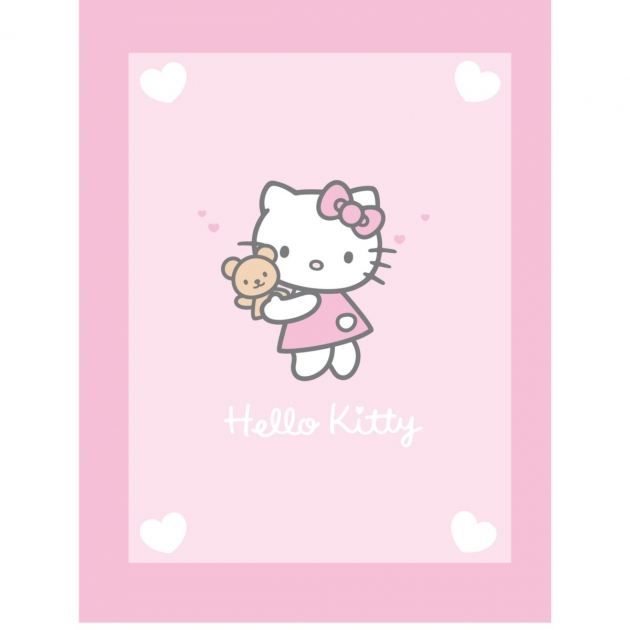   Plaid Alice 75 x 100 cm   Licence  Sanrio Dimension  Largeur 75