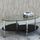 Table basse verre design