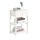 SoBuy® FBT46-W Table de Chevet Bout de Canapé Tabl