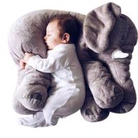 OREILLER BÉBÉ Peluche bébé éléphant 60cm,Coussin Créatif D'éléph OREILLER BÉBÉ Peluche bébé éléphant 60cm,Coussin Créatif D'éléph