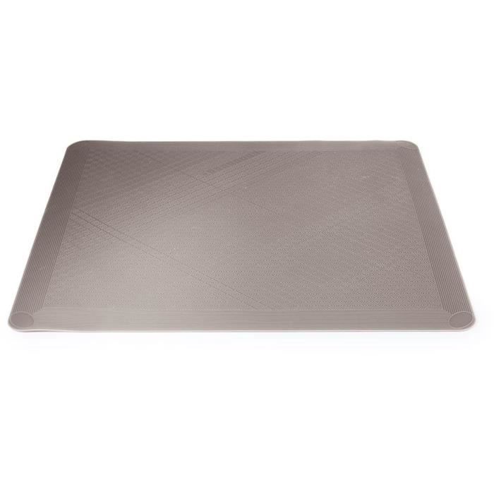 IMF 2630 Tapis four en silicone Happy Life - 34,5 X 29,5 cm