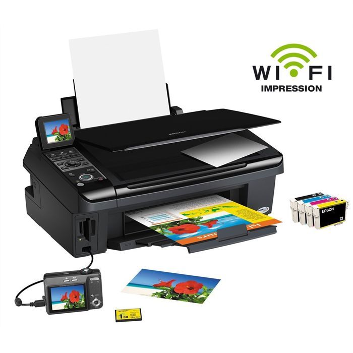 Epson Stylus SX400W WiFi Edition (3 en 1)   Achat / Vente IMPRIMANTE