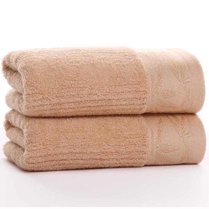 serviette de toilette bambou - achat / vente pas cher