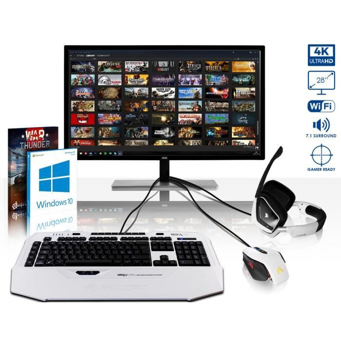  Rapture XL780-454 Pack PC Gamer - Intel 8-Core,1