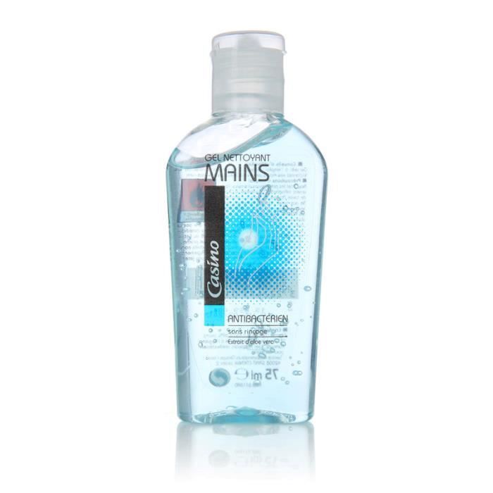 Gel nettoyant mains antibactérien - 75 ml