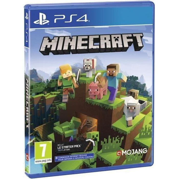 Minecraft Bedrock Jeu PS4