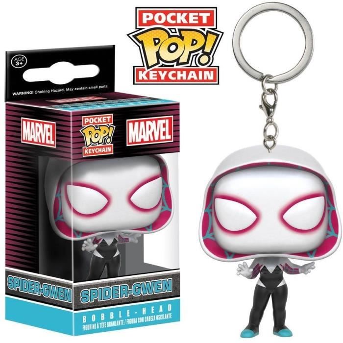 Porte-clé Funko Pocket Pop! Marvel : Spider-Gwen