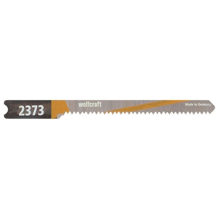 WOLFCRAFT Lot de 2 Lames de scie sabre B&D HCS - 5,2 cm