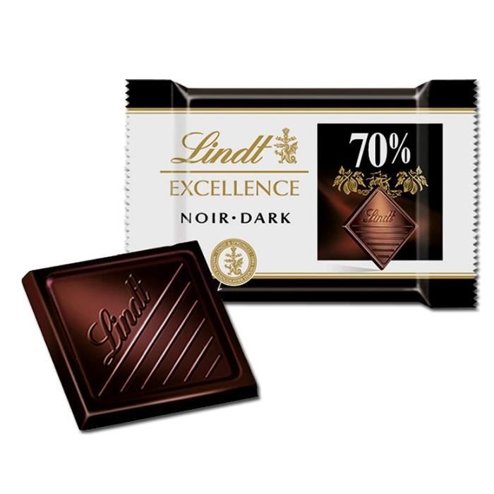 Lindt Excellence Mini de chocolat noir 70, 200 p Achat / Vente