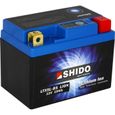 SHIDO Ytx7a-bs Batterie Moto Lithium 12 V 2,4 Ah