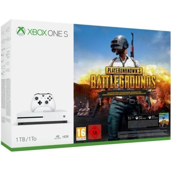 Xbox One S 1 To PLAYERUNKNOWN'S BATTLEGROUNDS