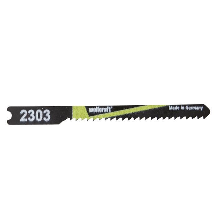 WOLFCRAFT Lot de 2 Lames de scie sabre B&D HCS - Fine et courbe - 5 cm