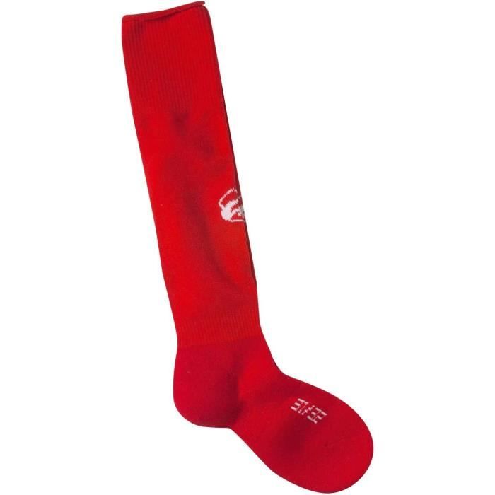 ATHLITECH Chaussettes de Foot enfant CHO7 JR ALG - Rouge