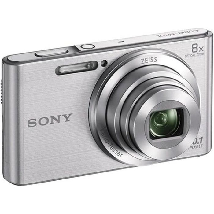 SONY DSC-W830 gris - CCD 20 MP Zoom 8x Appareil photo numérique Compact
