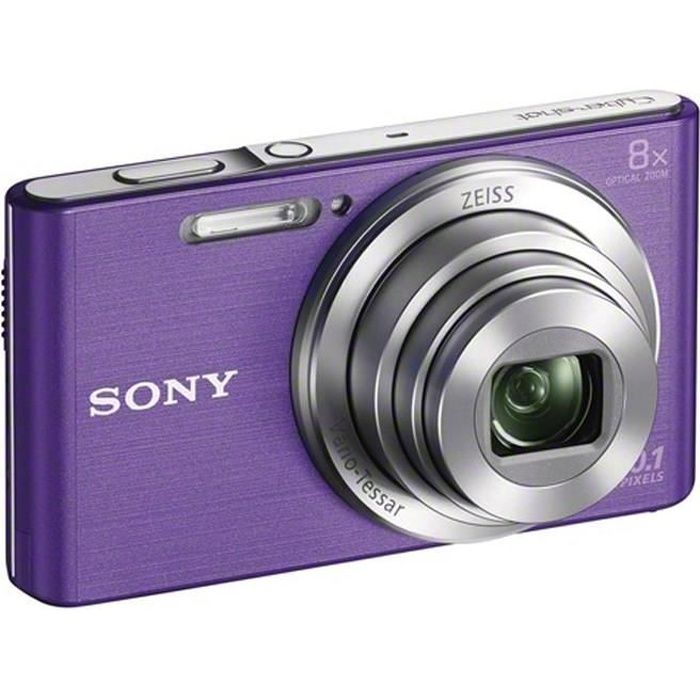 SONY DSCW830V Appareil photo numérique compact 20,1 mégapixels - Violet