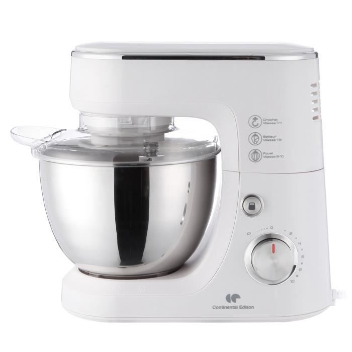 CONTINENTAL EDISON CERP530W Robot pâtissier - Blanc