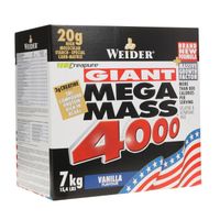 PACK NUTRITION SPORTIVE WEIDER MEGA MASS 4000 VANILLE 7 kg NTT PACK NUTRITION SPORTIVE WEIDER MEGA MASS 4000 VANILLE 7 kg NTT