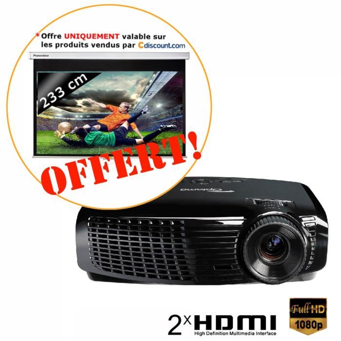 OPTOMA HD230X Full HD + Ecran Offert   Achat / Vente VIDEOPROJECTEUR