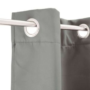 RIDEAU Rideau thermique STRONG - 140 x 250 cm - Gris clai