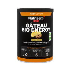 NUTRISENS Complément alimentaire - Pot de 400g pour préparation de gâteau énergétique - Amande NUTRISENS Complément alimentaire - Pot de 400g pour préparation de gâteau énergétique - Amande