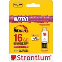 CARTE MÉMOIRE Carte NITRO Micro SD 16 GB 65 Mbs Classe 10 UHS 1 CARTE MÉMOIRE Carte NITRO Micro SD 16 GB 65 Mbs Classe 10 UHS 1