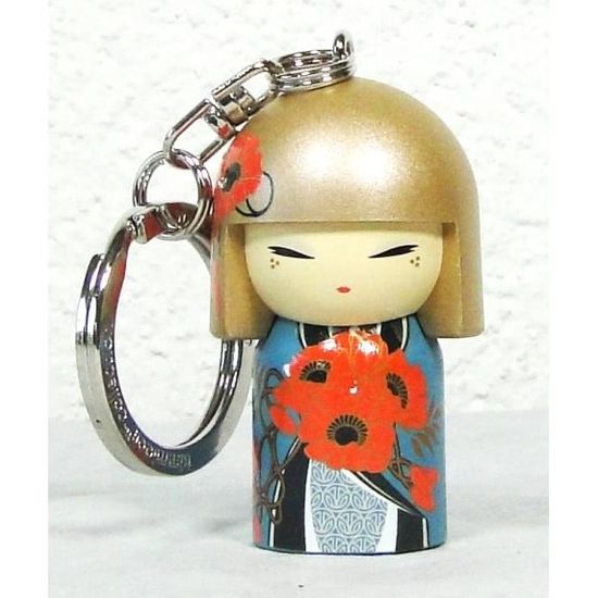 Joie KIMMIDOLL Porte cl/é Kokeshi 5cm Kyo