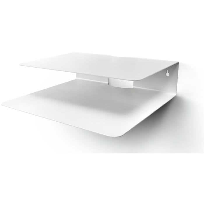 ONE FOR ALL SV7311 - Etagère à 2 niveaux en métal pour accessoires TV/AV