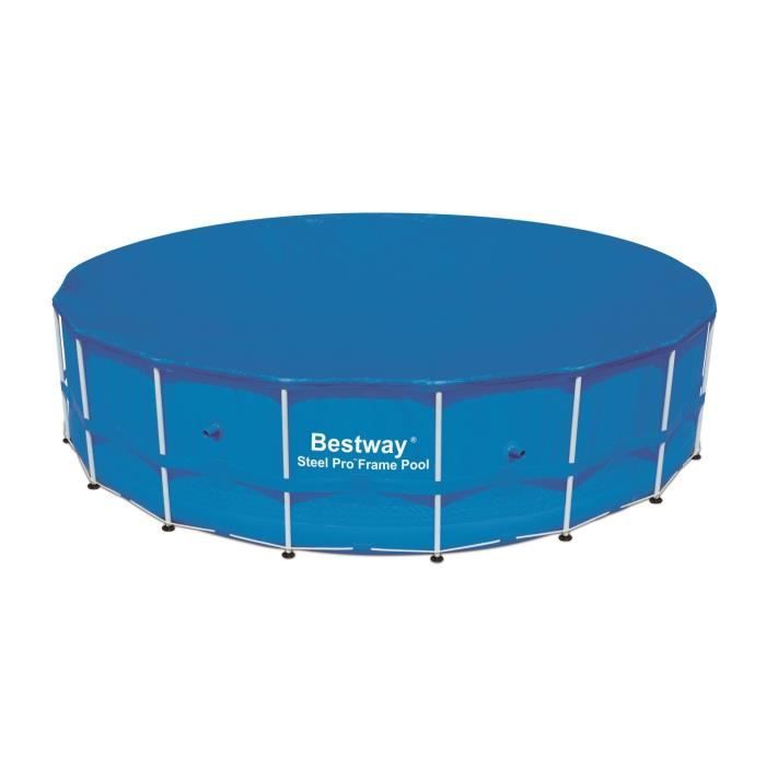 bache piscine bestway steel pro