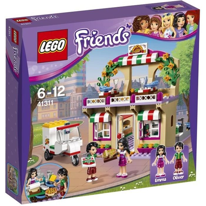 Lego Friends 41311 La Pizzeria Dheartlake City Achat Vente