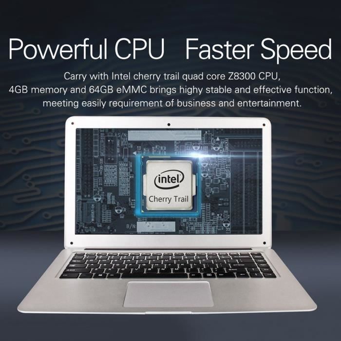 14.1” JUMPER EZbook 2 Ultra Mince 4GB+64GB IPS1