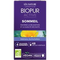 STRESS - SOMMEIL BIOPUR Gélules végétales - Sommeil - 48 gélules STRESS - SOMMEIL BIOPUR Gélules végétales - Sommeil - 48 gélules