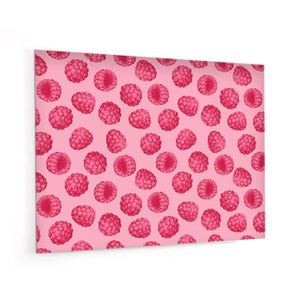 Fond de hotte "Motif framboise" en Panneau