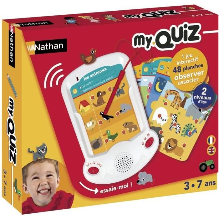 NATHAN - My Quiz - Jeu Electronique